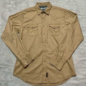 Wrangler Retro Button Up Mens Shirt - XL